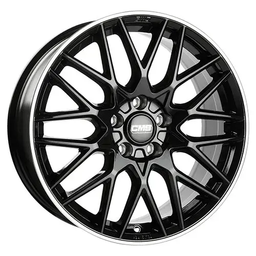 Nur Heute CMS C25-DRB diamond rim black 8.5Jx19 5x112 ET40