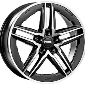 Ausverkauf CMS C29-AERO diamond black gloss 7.5Jx18 5x112 ET40