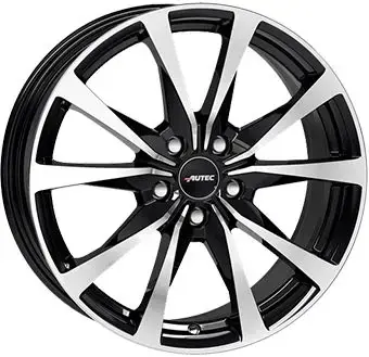 Neu Im Sortiment AUTEC TYP BX - BRIXEN schwarz poliert 7.0Jx17 5x112 ET40