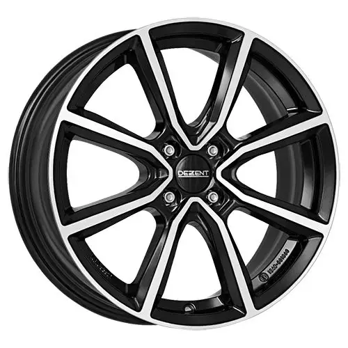 Beliebt DEZENT DEZENT TN DARK black polished 7.0Jx18 4x108 ET27