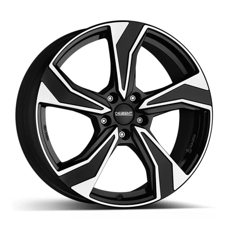 Bestpreis DEZENT DEZENT KB DARK black polished 7.5Jx17 5x112 ET53
