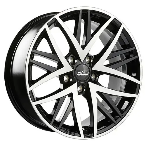 Günstig CMS B1-DB diamantschwarz frontpoliert 8.5Jx20 5x114.3 ET40