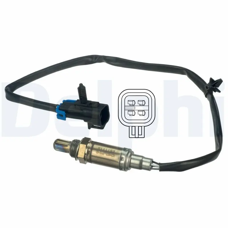 DELPHI Lambdasonde (ES11115-12B1) KFZ-7058929 Versand Am Gleichen Tag