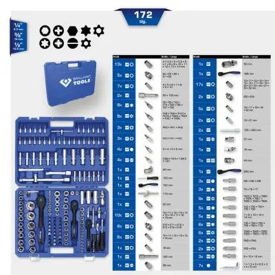 Markenware KS TOOLS Steckschlüsselsatz (BT023172) KFZ-7064011
