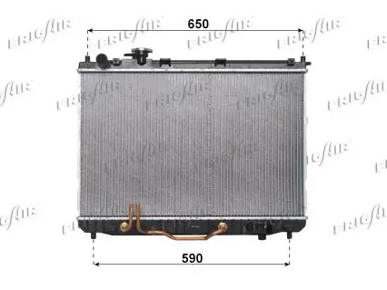 Kracherpreis FRIGAIR Kühler, Motorkühlung (0133.3027) KFZ-7113296