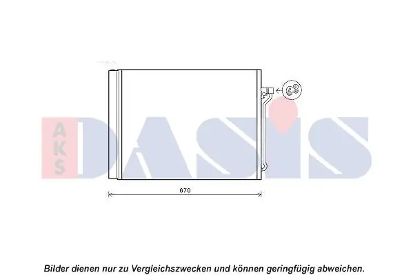 Super-Preis AKS DASIS Kondensator, Klimaanlage (052021N) KFZ-7113644