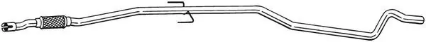Nur Heute BOSAL Abgasrohr (950-063) KFZ-7117479