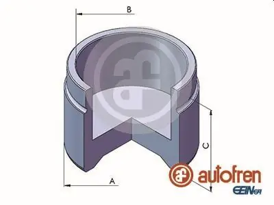AUTOFREN SEINSA Kolben, Bremssattel (D025587) KFZ-7117499 Meistverkauft