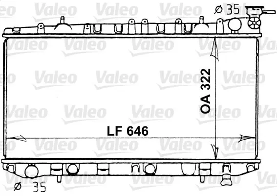 Top-Angebot VALEO Kühler, Motorkühlung (731202) KFZ-7118328