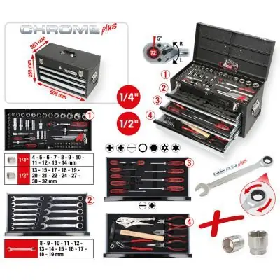 KS TOOLS Steckschlüsselsatz (918.0100) KFZ-7024750 Preiswert