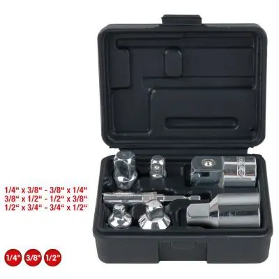 Markenprodukt KS TOOLS Vergrößerungs-/Reduzieradapter-Satz, Knarre (918.0707) KFZ-7024786