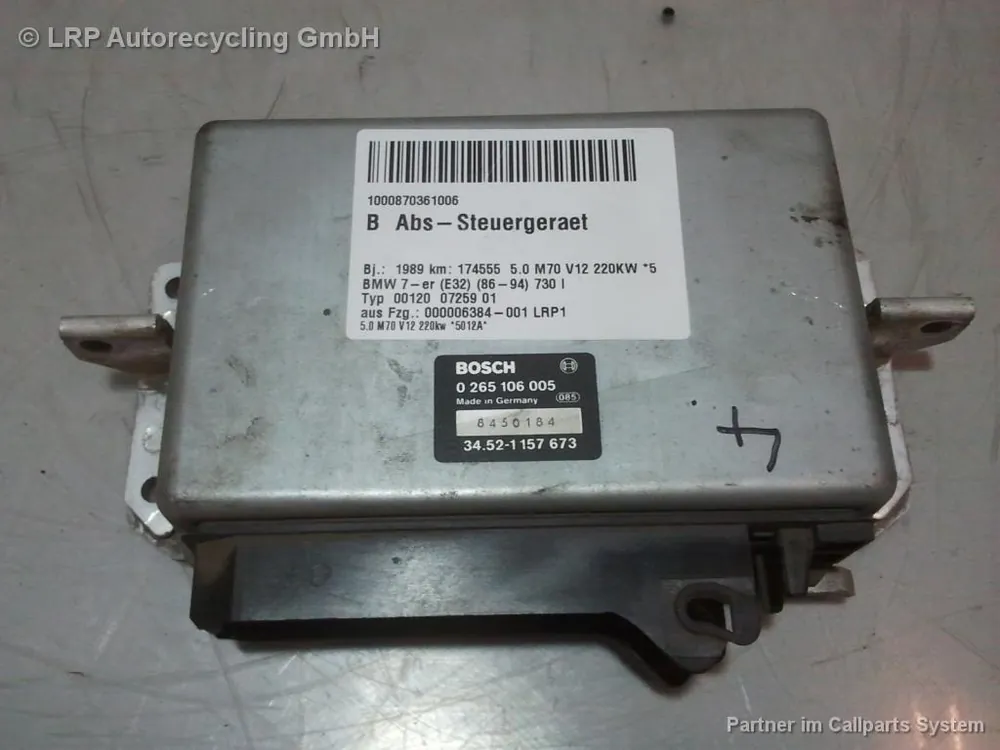Sonstiges gebraucht BMW 7-ER (E32) (86-94) Baujahr 1989 Letzte Chance