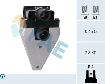 FAE Zündspule (80212) KFZ-6995092 Garantierte Lieferung