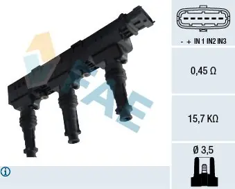 FAE Zündspule (80259) KFZ-6995128 Preis Gesenkt