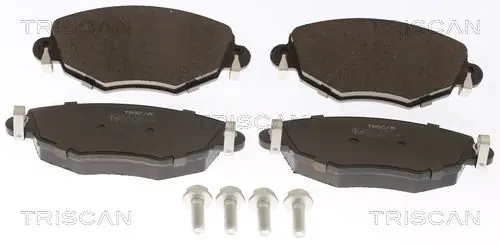 TRISCAN Bremsbelagsatz, Scheibenbremse (8110 16005) KFZ-6997563 Wochenendangebot