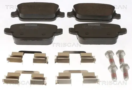 Heißes Angebot TRISCAN Bremsbelagsatz, Scheibenbremse (8110 17024) KFZ-6997581