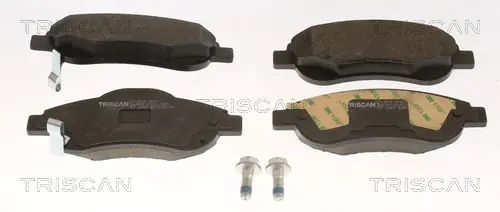 TRISCAN Bremsbelagsatz, Scheibenbremse (8110 40061) KFZ-6997691 Top-Seller