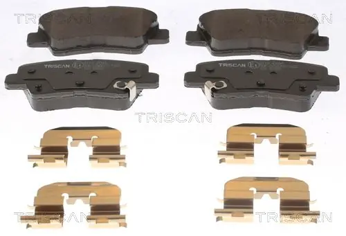 TRISCAN Bremsbelagsatz, Scheibenbremse (8110 43044) KFZ-6997707 Jetzt Bestellen