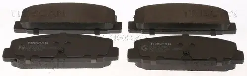 TRISCAN Bremsbelagsatz, Scheibenbremse (8110 50002) KFZ-6997716 Neu