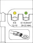 GEDORE Crimpzangeneinsatz (8140-01) KFZ-6999318 Beliebt