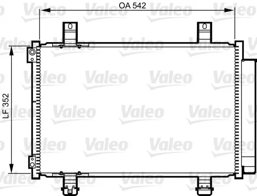VALEO Kondensator, Klimaanlage (814219) KFZ-6999330 Neu Im Sortiment